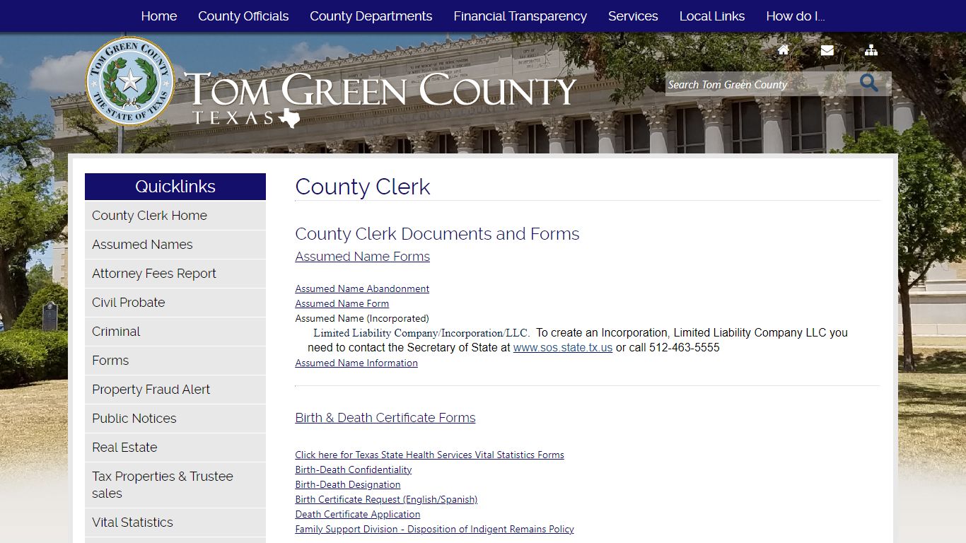 Tom Green County
